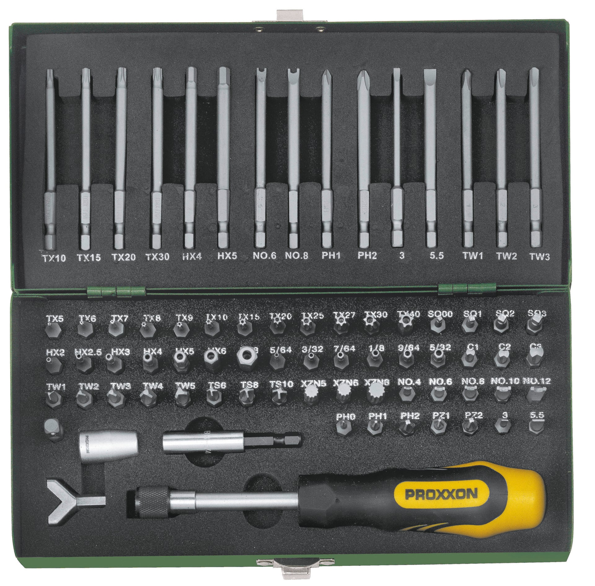 Super-Sicherheits- und Spezialbitsatz 6,3mm 1/4 Zoll 75-tl 1 Super-Sicherheits- und Spezialbitsatz 6,3mm 1/4 Zoll 75-tl