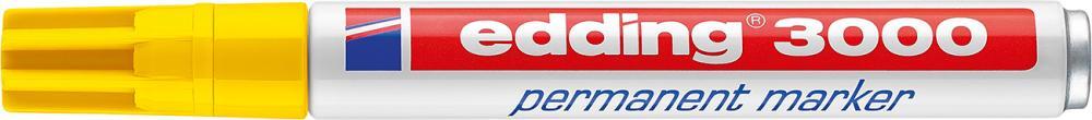 Permanentmarker Nr.3000 gelb Edding 1 Permanentmarker Nr.3000 gelb Edding