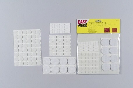 Easy Work Filzgleitersatz 125teilig 1 Easy Work Filzgleitersatz 125teilig