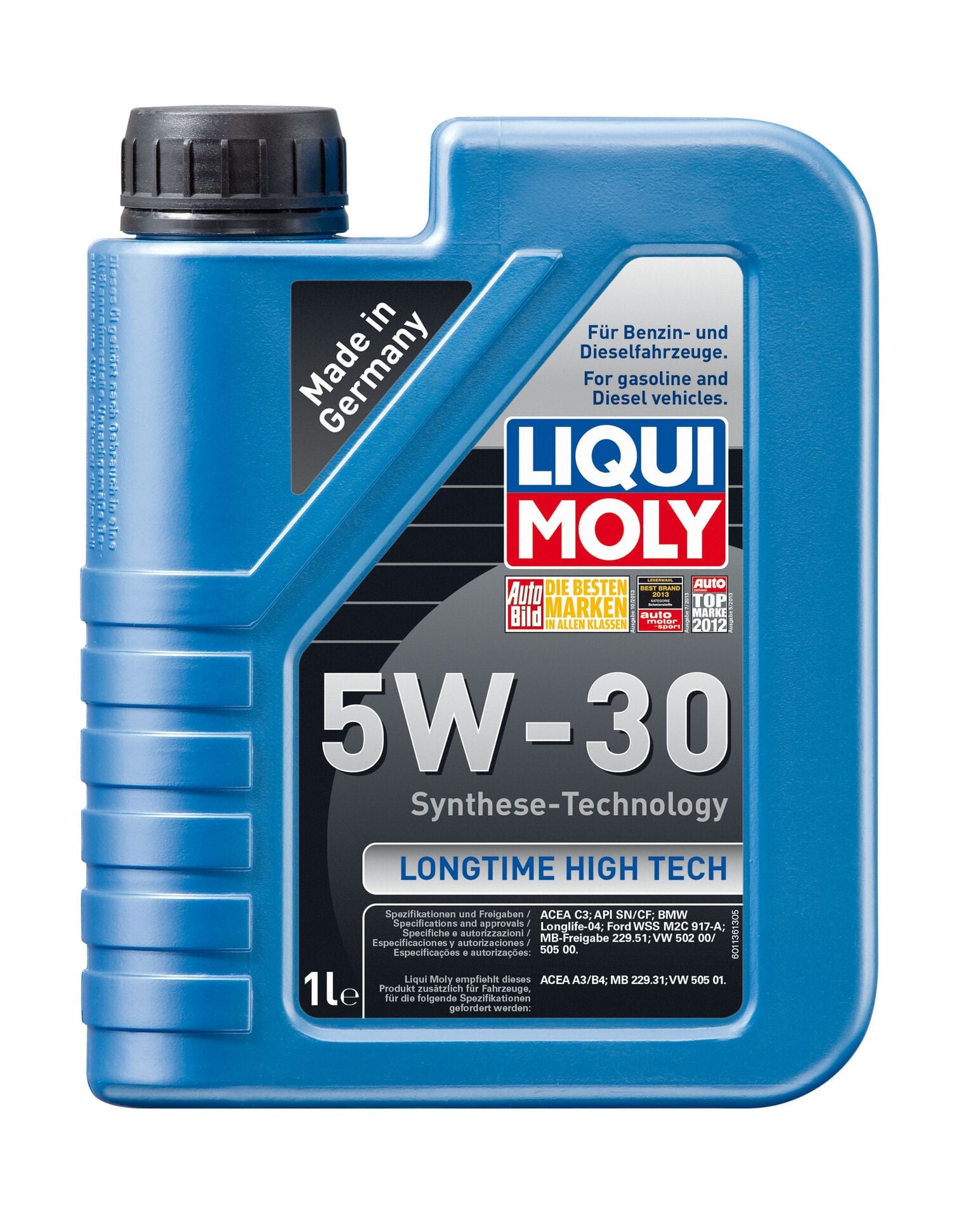 Motoröl Longtime High Tech 5 W-30 1 Motoröl Longtime High Tech 5 W-30