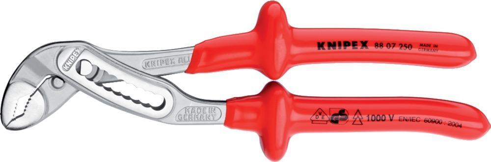 Wasserpumpenzange Alligator VDE 250mm tauchisoliert KNIPEX 1 Wasserpumpenzange Alligator VDE 250mm tauchisoliert KNIPEX