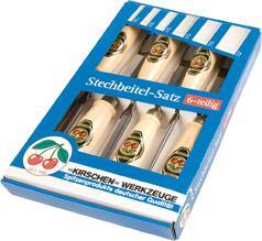 Stechbeitelsatz 6 teilig Nr.1101SB Kirsche