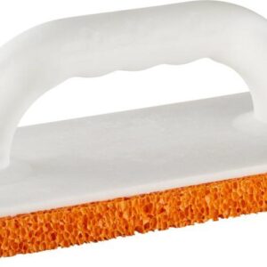 Kunststoff-Reibebrett 12x24cm 20mm Schwammgummi rot Kronen