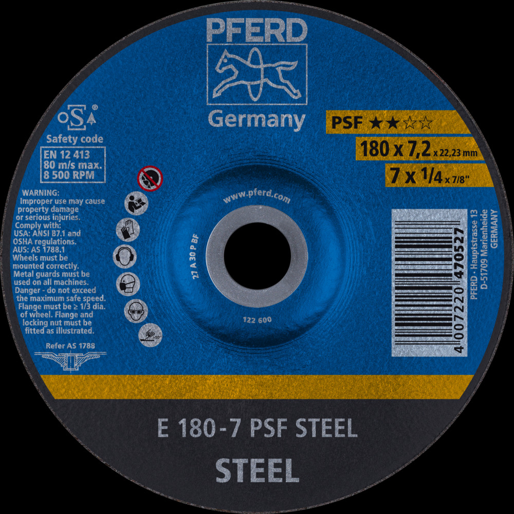 Schruppscheiben PSF STEEL 1 Schruppscheiben PSF STEEL