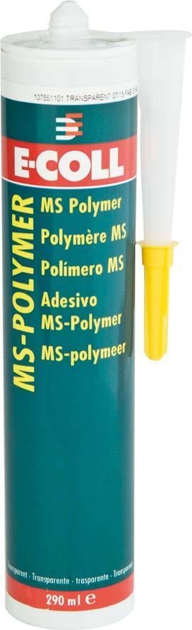 Konstruktionskleber MS Polymer transparent 290ml Kartusch 1 Konstruktionskleber MS Polymer transparent 290ml Kartusch