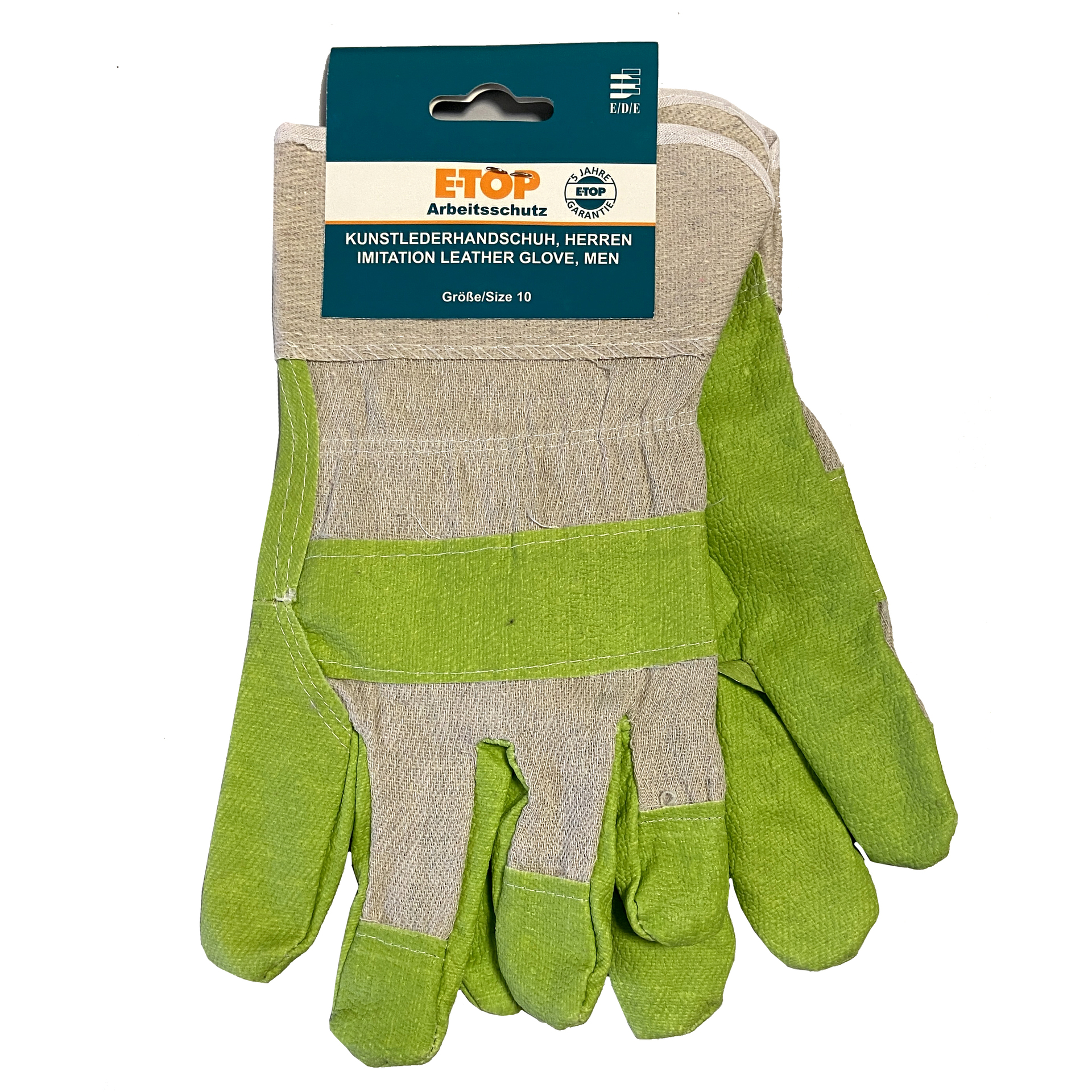 Allzweckhandschuh für Herren, Kunstleder, E-TOP 1 Allzweckhandschuh für Herren, Kunstleder, E-TOP