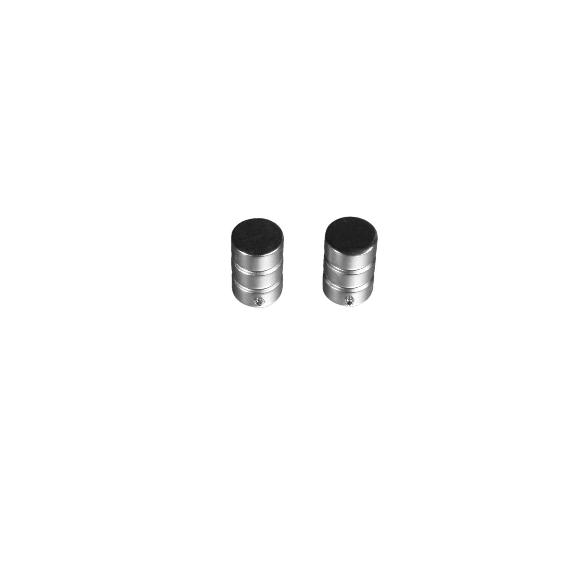 Endstück Zylinder für Gardinenstangen mit Rille Ø16mm, 2 Stück 1 Endstück Zylinder für Gardinenstangen mit Rille Ø16mm, 2 Stück