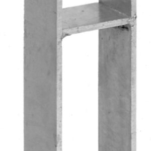 HV Pfostenträger H-Form 121