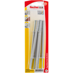 Nageldübel N mit Schraube, 8 Stück