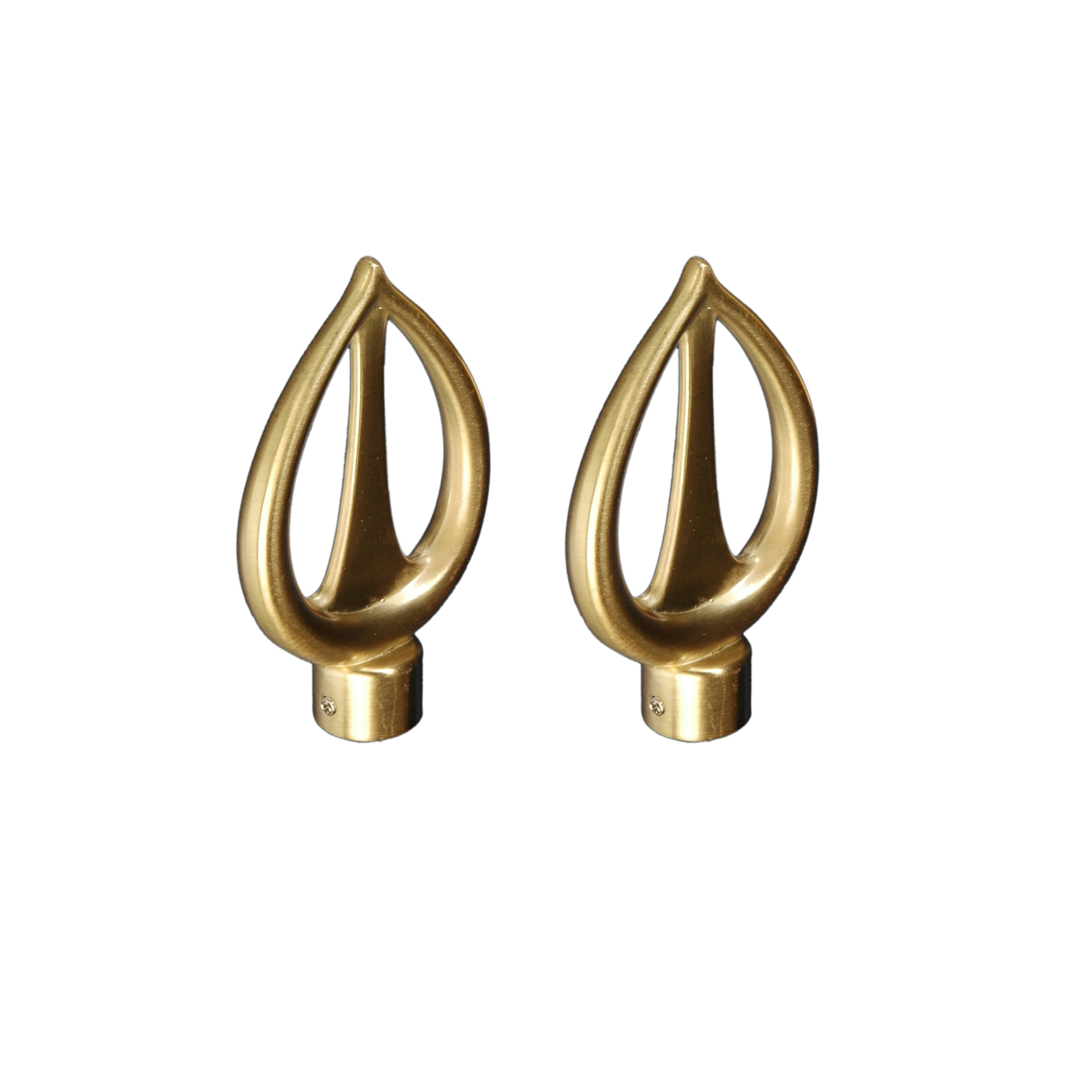 Endstück für Gardinenstangen Flamme Innenlauf, ø 16 mm 1 Endstück für Gardinenstangen Flamme Innenlauf, ø 16 mm
