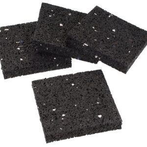 Dämmunterlage 10x10x1,5cm schwarz