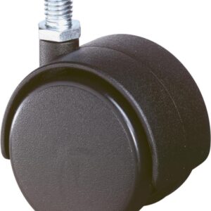Kst.-Doppelrolle 40mm M8 x15,Gewindestift F75.040.G08