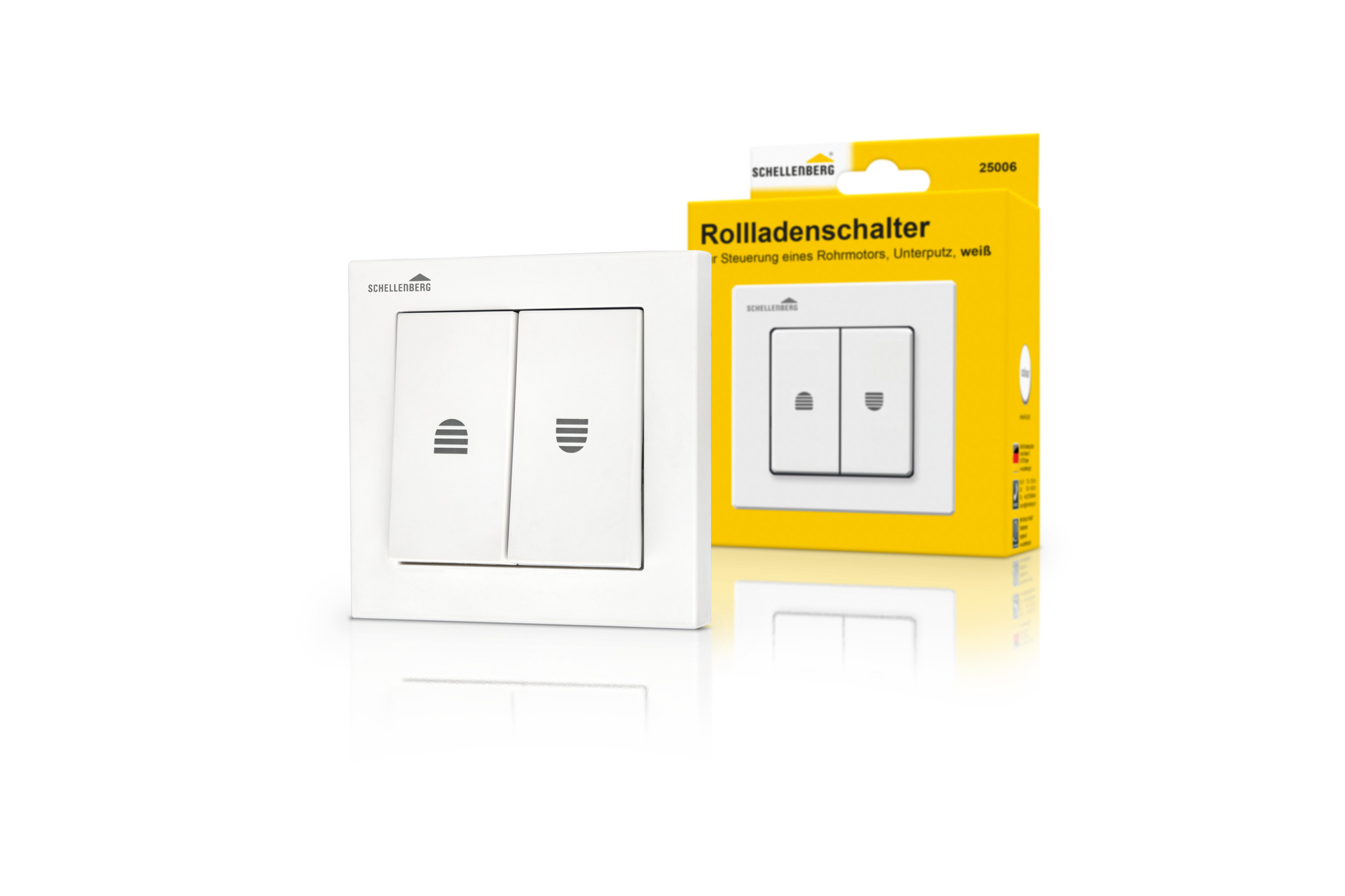 Rolladenschalter, weiß 1 Rolladenschalter, weiß