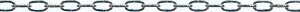 Uhrkette U2 Stahl-vernickelt 1,4mm Rolle 25m