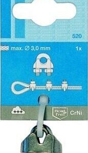 Drahtseilklemme Edelstahl 3mm a 1 Stück