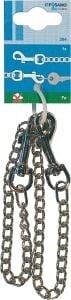 Taschenkette E318 vernickelt