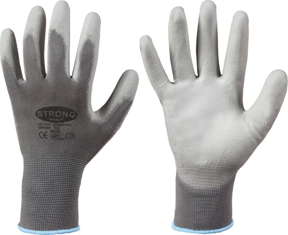 Strickhandschuh Shenzhen, Nylon, Größe 9, grau 1 Strickhandschuh Shenzhen, Nylon, Größe 9, grau