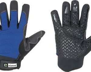 Winterhandschuh Freezer, Größe 8, schwarz/blau