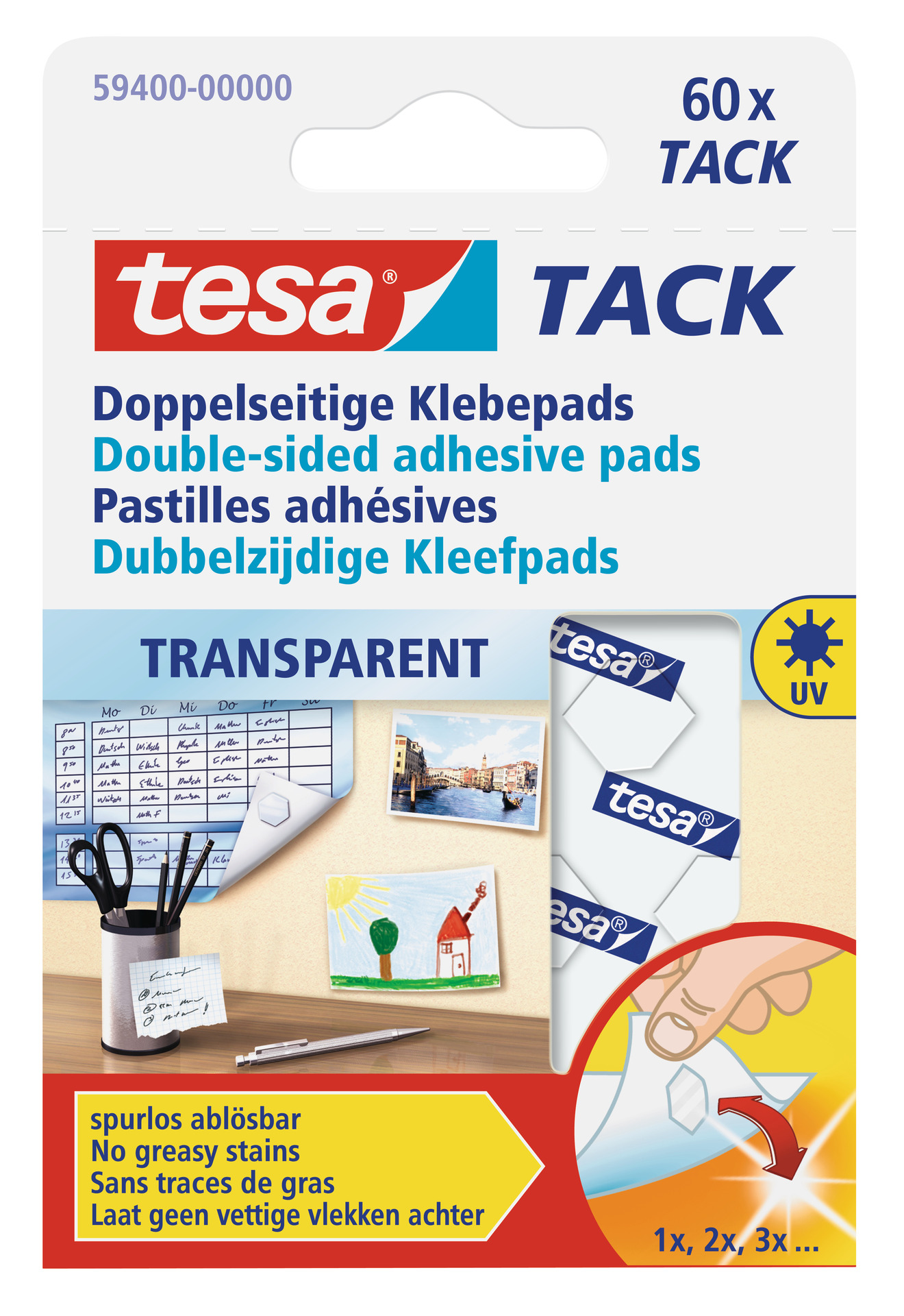 Tesa Doppelseitige Klebepads 1 Tesa Doppelseitige Klebepads