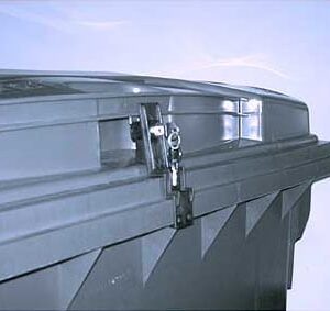 Mülltonnenverschluss für Sulo-Container Flachdeckel 660-770l