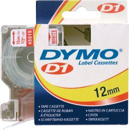 45015 Schriftbänder rot /weiss 12mmx7m Dymo 1 Stück