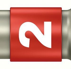 Bit 6,3mm (1/4") DIN 3126 C 6,3 PH 2x25mm rostfrei 1 Stück