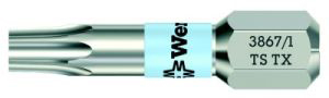 Bit 6,3mm (1/4") DIN 3126 C 6,3 T10x25mm rostfrei 1 Stück