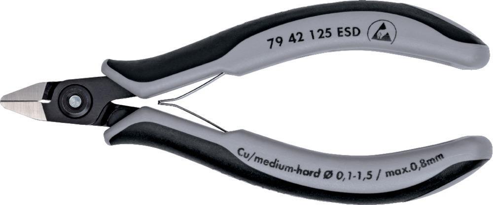 Präzisions-Seitenschneider 125mm Nr.7942 ESD Knipex 1 Stück 1 Präzisions-Seitenschneider 125mm Nr.7942 ESD Knipex 1 Stück