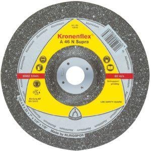 Schruppscheibe A46N Supra180x8mm gekröpft Klingspor 1 Stück