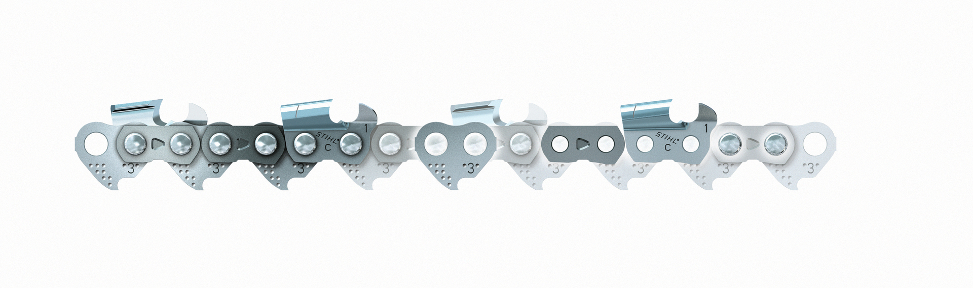 Sägekette 3/8" Rapid Micro (RM), 1,6mm 1 Sägekette 3/8" Rapid Micro (RM), 1,6mm