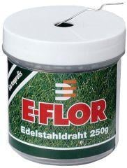 E-FLOR Edelstahldraht in Dose a 250 g 0,7 mm ca. 80 m