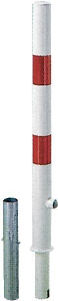 Absperrpfosten Passau 70x70 mm Dreik. Einbet. 1 Absperrpfosten Passau 70x70 mm Dreik. Einbet.