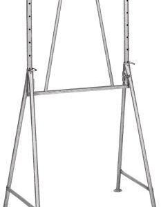 Stahlrohr-Gerüstbock lackiert B 1,20 m, H 1,20 - 1,95 m