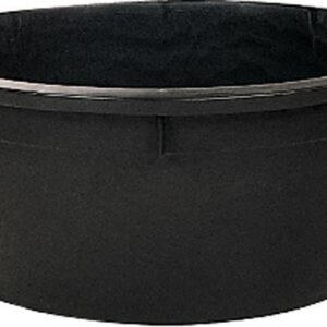 Spezialkübel rund schwarz, 150 l