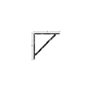 Klappkonsolen braun300X300mm Nr. 151300L