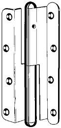 Aufsatzbänder verzinkt QF 140 mm rechts