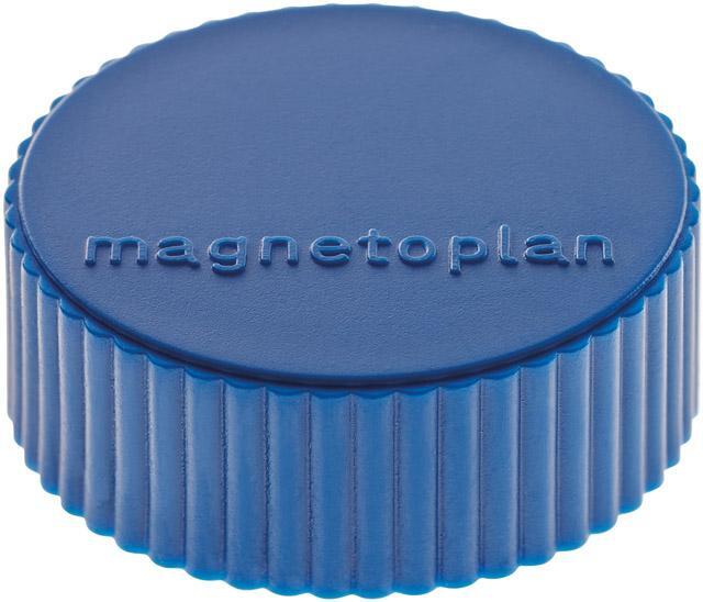 Magnet D34mm, VE 10 Stück Haftkraft 2000g, dunkelblau 1 Stück 1 Magnet D34mm, VE 10 Stück Haftkraft 2000g, dunkelblau 1 Stück