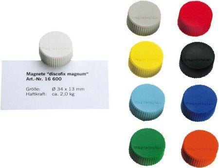 Magnet D=34mm VE=10 Haftkraft 2000 g gelb 1 Stück