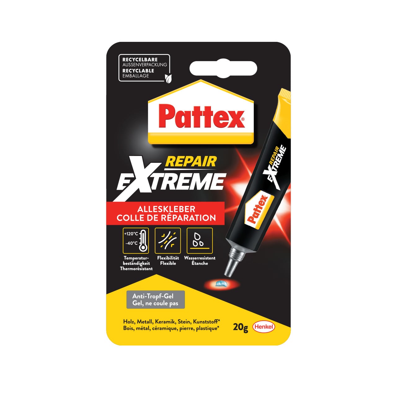 Alleskleber Repair Extreme, kristallklar 1 Alleskleber Repair Extreme, kristallklar