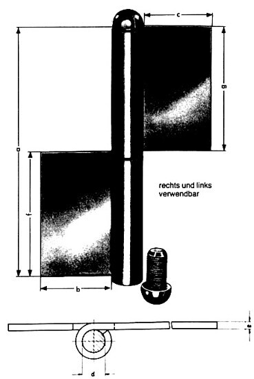 Konstruktionsbänder blank KO 4 160/ 5 mm 1 Konstruktionsbänder blank KO 4 160/ 5 mm