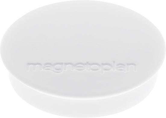 Magnet D=30mm VE=10 Haftkraft 700 g weiß 1 Stück 1 Magnet D=30mm VE=10 Haftkraft 700 g weiß 1 Stück