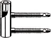 Variant-Rahmenteil V 4400WF vernickelt