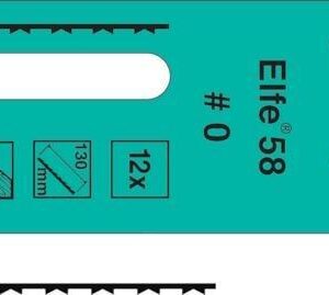 Laubsägeblatt Elfe Multizahn Nr. 582036 Größe 2/0