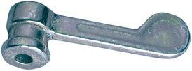Vorreiber Nr.8310/G/3, 10mm Unters.hell verz.
