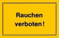 Verbotsschilder Rauchen verboten !