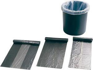 Müllbeutel 24 l, transparent 49x60cm, Rolle a 50 Stück
