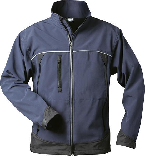 Jacke Gamma Softshell marine-schwarz 1 Jacke Gamma Softshell marine-schwarz