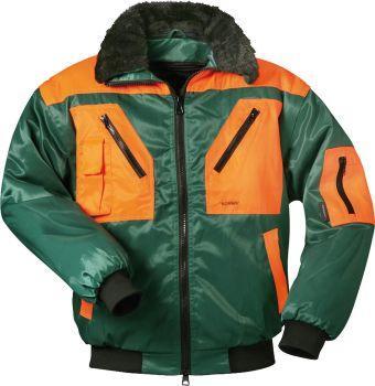 Pilotenjacke Rotdorn grün/orange 1 Pilotenjacke Rotdorn grün/orange