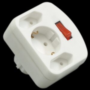 Kombi-Adapter mit Schalter