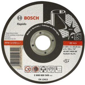 Trennscheibe 125X1,6 mm für INOX ger. 2